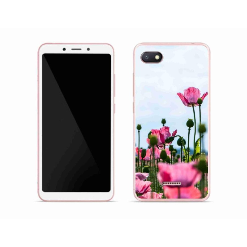 Gél borítás mmCase a Xiaomi Redmi 6A számára - mákos színű