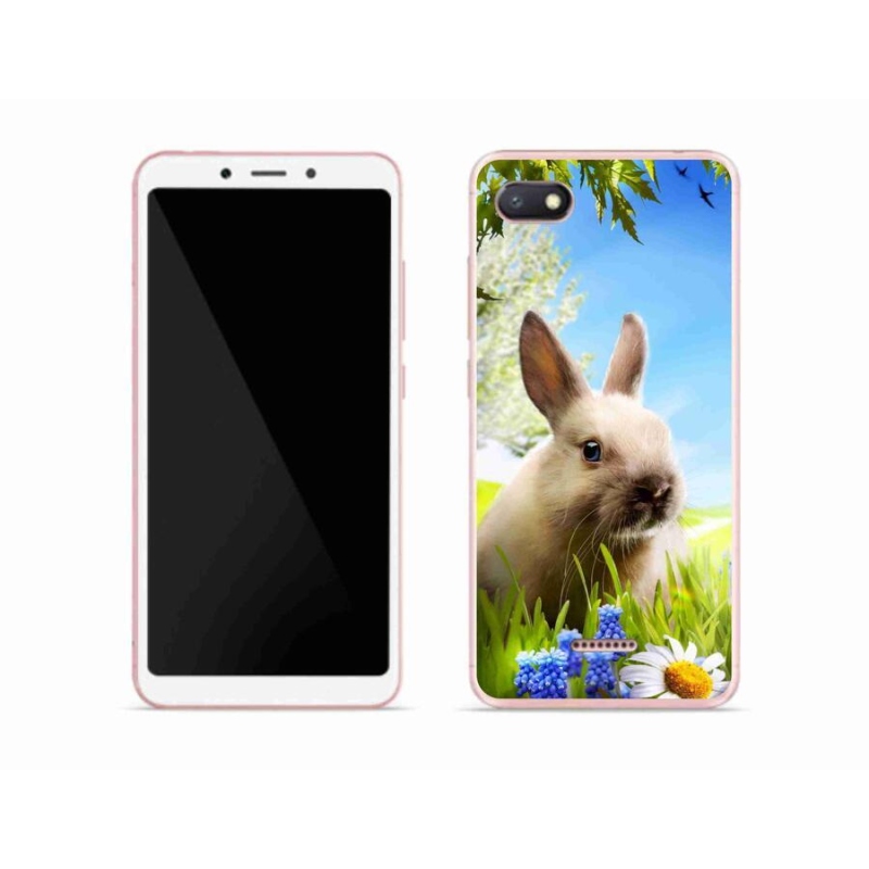 Gél borítás mmCase a Xiaomi Redmi 6A számára - nyuszi