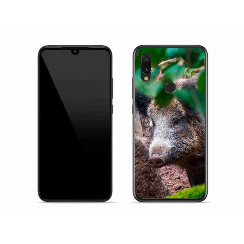 Gél borítás mmCase a Xiaomi Redmi 7-hez - vaddisznó