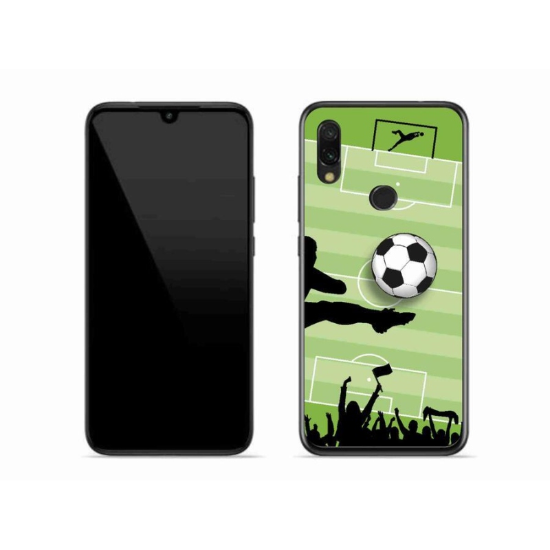 Gél borítás mmCase a Xiaomi Redmi 7 - futball 3 számára