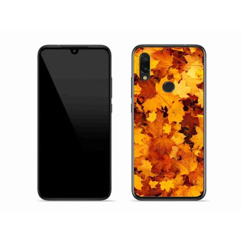 Gél borítás mmCase a Xiaomi Redmi 7-hez - juharlevelek