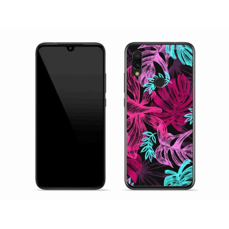 Gél borítás mmCase a Xiaomi Redmi 7-hez - virágok 1