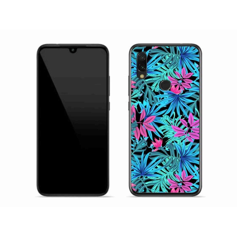 Gél borítás mmCase a Xiaomi Redmi 7-hez - virágok 3