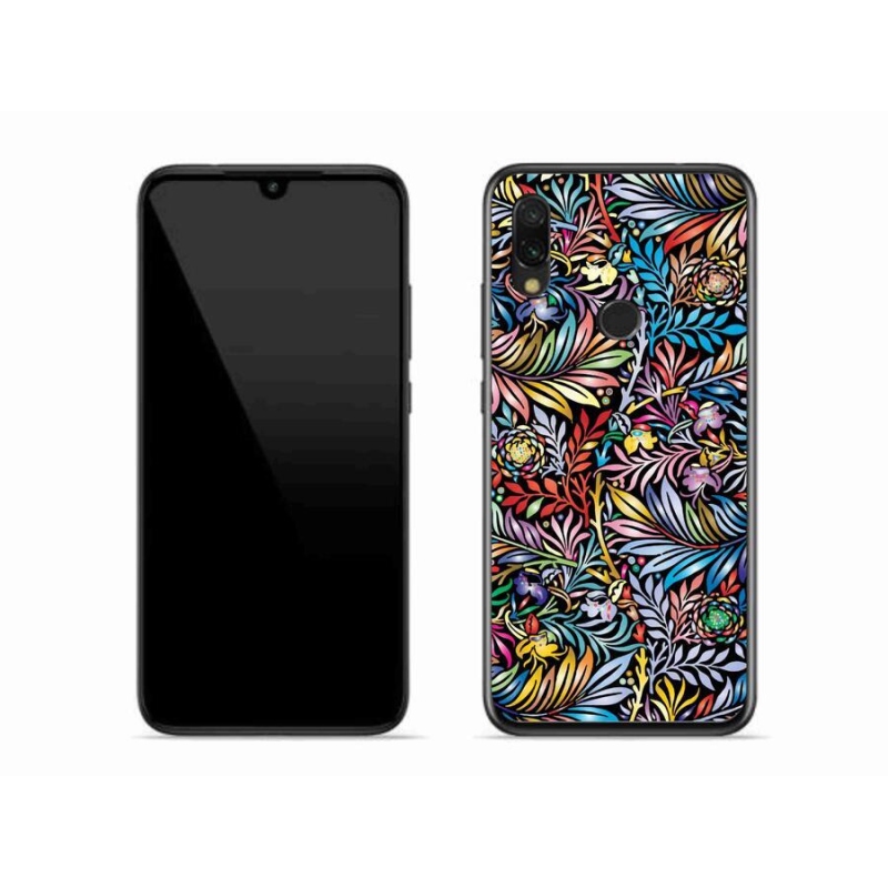 Gél borító mmCase a Xiaomi Redmi 7 - virágok 5