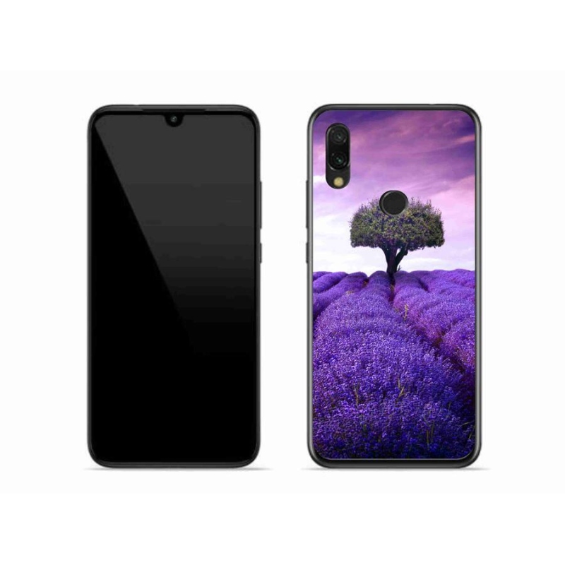 Gél borítás mmCase a Xiaomi Redmi 7-hez - levendula rét