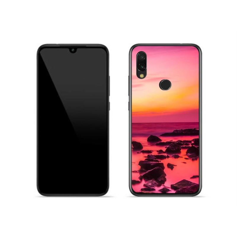 Gél borító mmCase a Xiaomi Redmi 7-hez - tenger és ragyogás