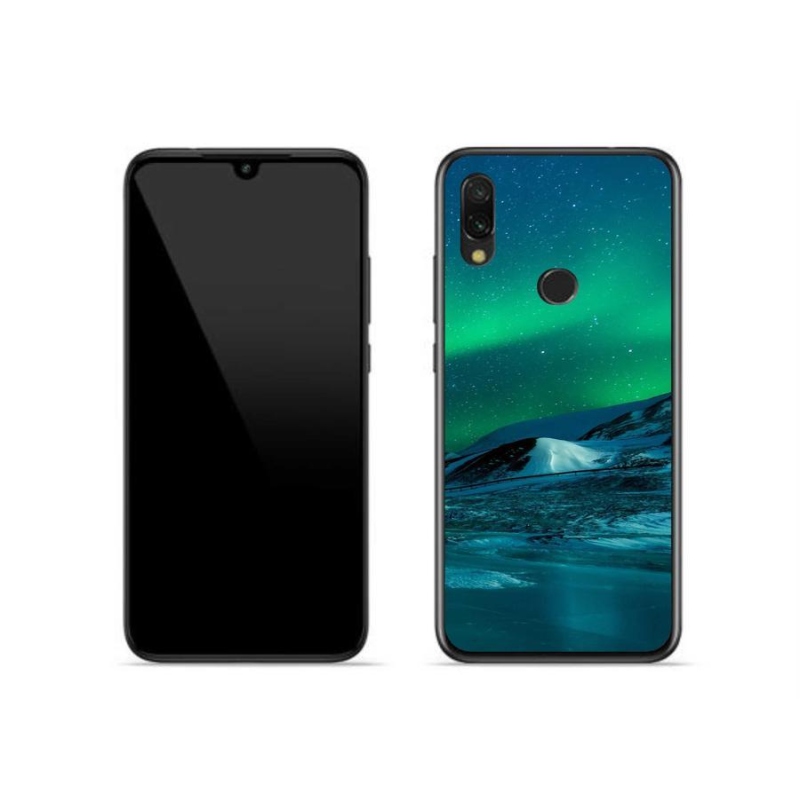 Gél borító mmCase a Xiaomi Redmi 7-hez - sarki fény