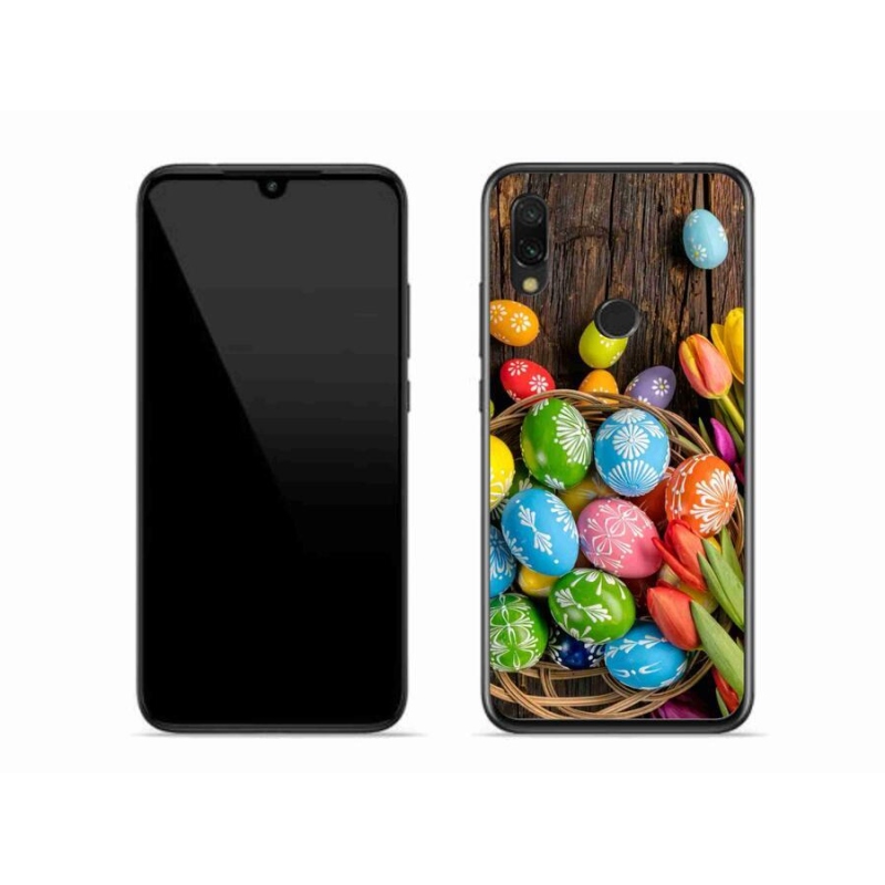 Gél borítás mmCase a Xiaomi Redmi 7-hez - Húsvéti tojások