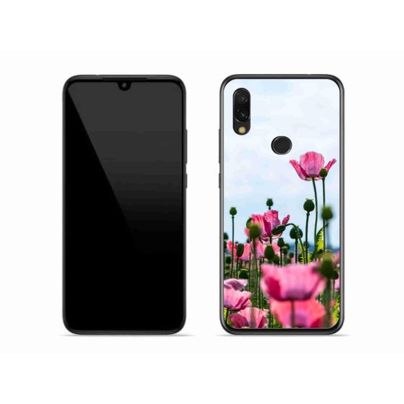 Gél borítás mmCase a Xiaomi Redmi 7-hez - mákos