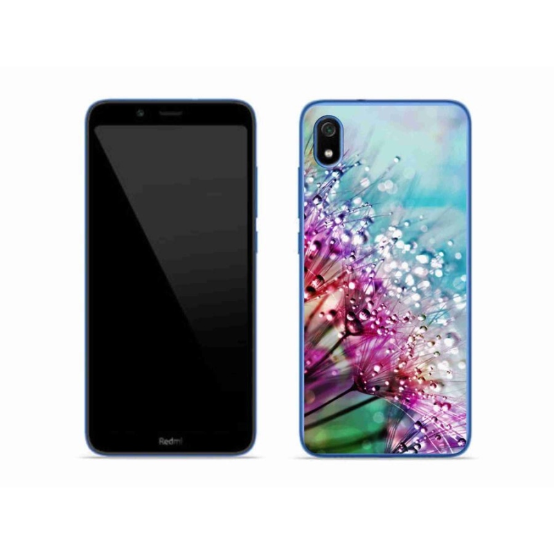 Gél borító mmCase a Xiaomi Redmi 7A számára - színes virágok