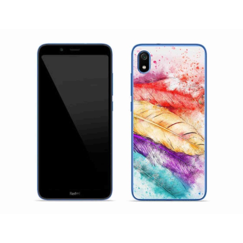 Gél borítás mmCase a Xiaomi Redmi 7A számára - színes tollak