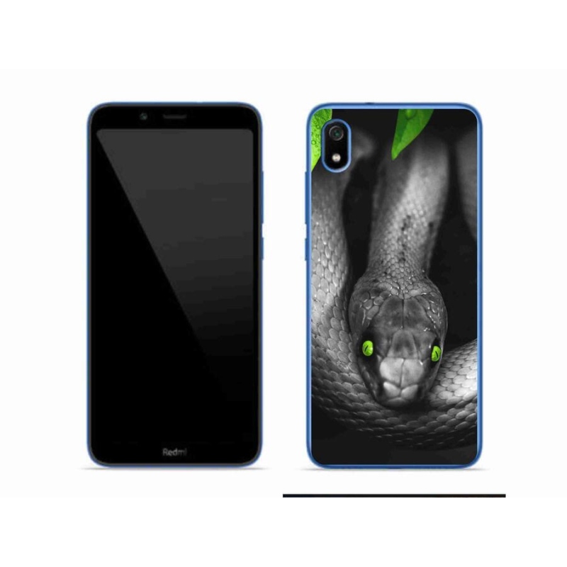 Gél borítás mmCase a Xiaomi Redmi 7A számára - kígyó