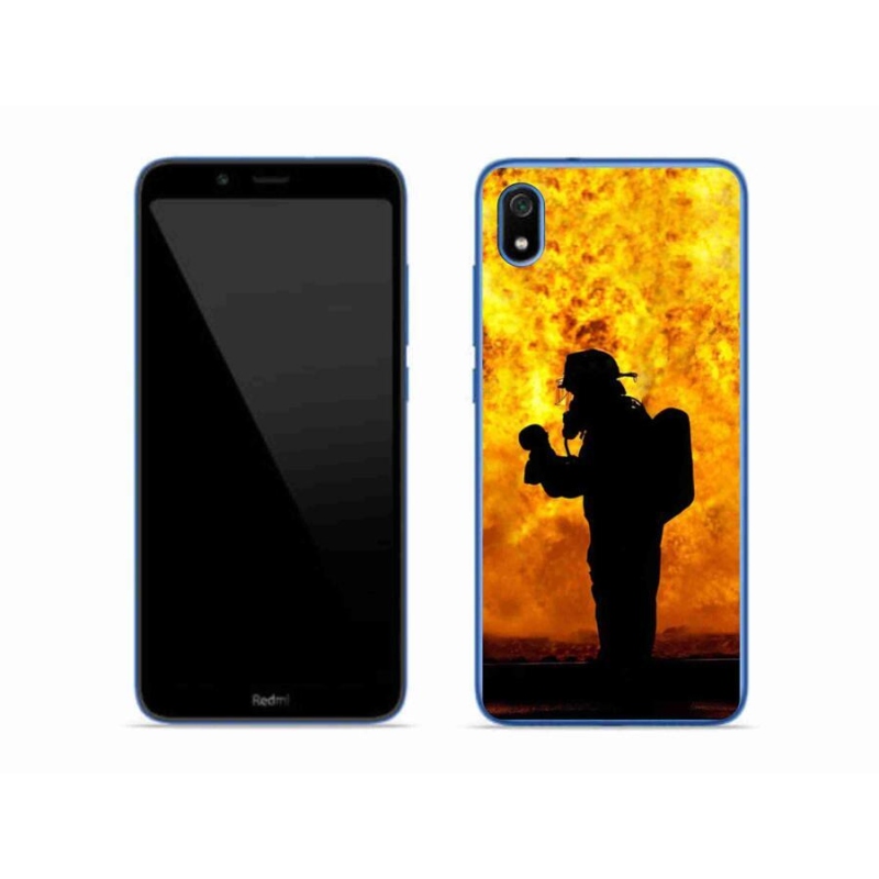 Gél borítás mmCase a Xiaomi Redmi 7A számára - tűzoltó