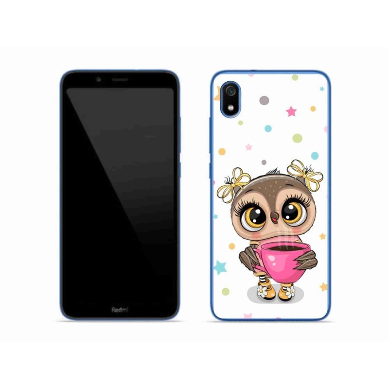 Gél borítás mmCase a Xiaomi Redmi 7A számára - rajzfilm bagoly