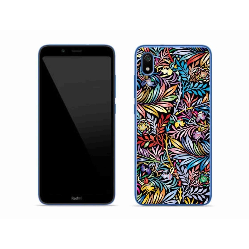 Gél borító mmCase a Xiaomi Redmi 7A számára - virágok 5