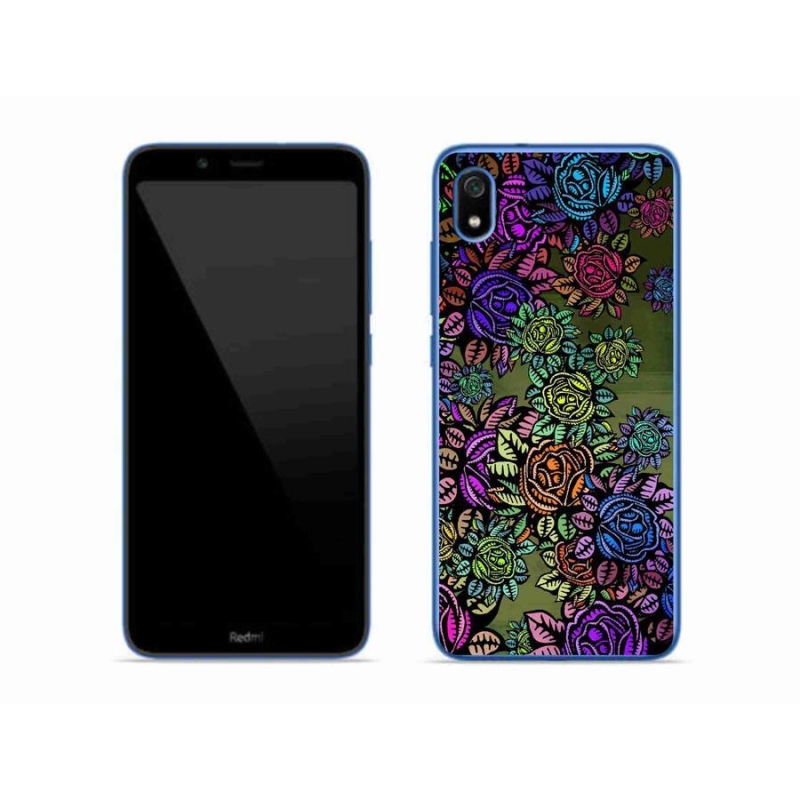 Gél borító mmCase a Xiaomi Redmi 7A - virágok 6