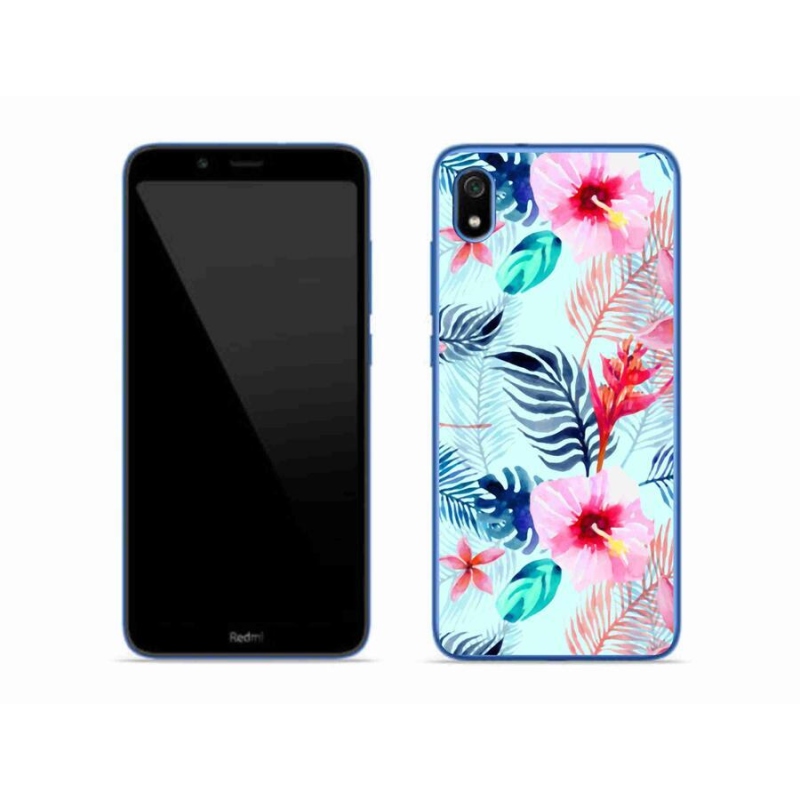 Gél borítás mmCase a Xiaomi Redmi 7A számára - virágok