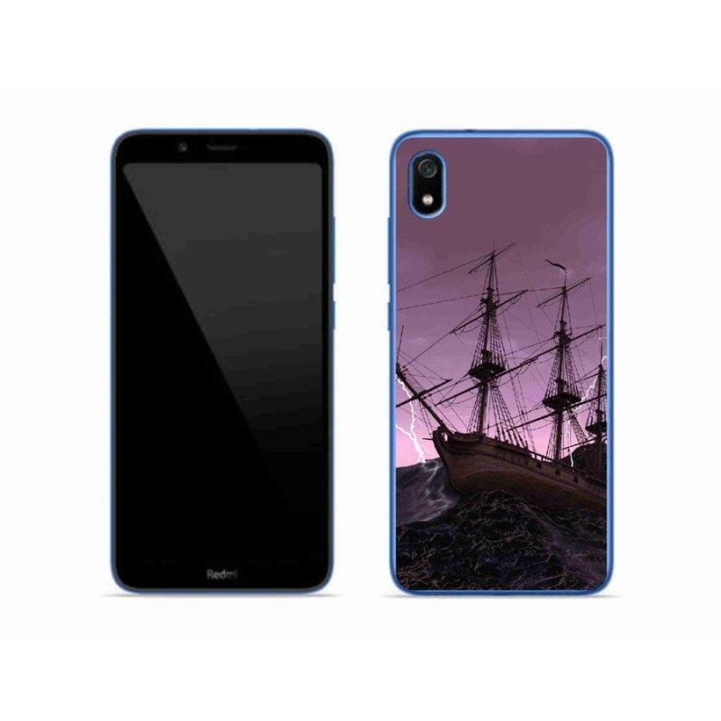 Gél borítás mmCase a Xiaomi Redmi 7A számára - hajó a viharban