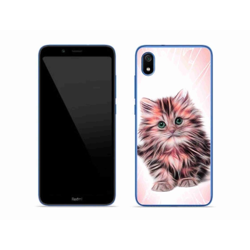Gél borítás mmCase a Xiaomi Redmi 7A számára - aranyos cica