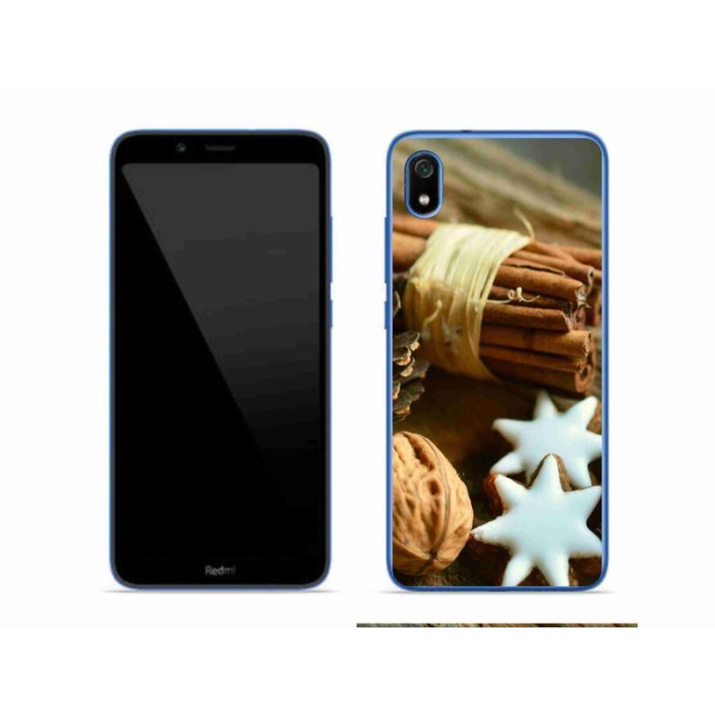 Gél borítás mmCase a Xiaomi Redmi 7A számára - fahéj és mézeskalács