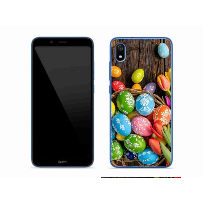 Gél borítás mmCase a Xiaomi Redmi 7A számára - Húsvéti tojások