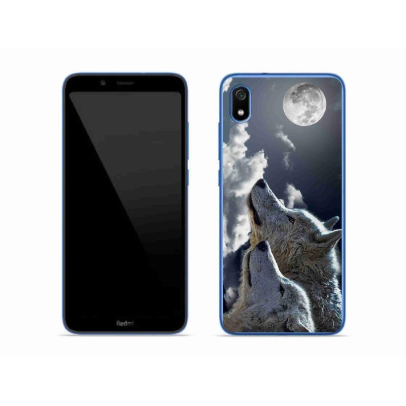 Gél borítás mmCase a Xiaomi Redmi 7A számára - farkasok