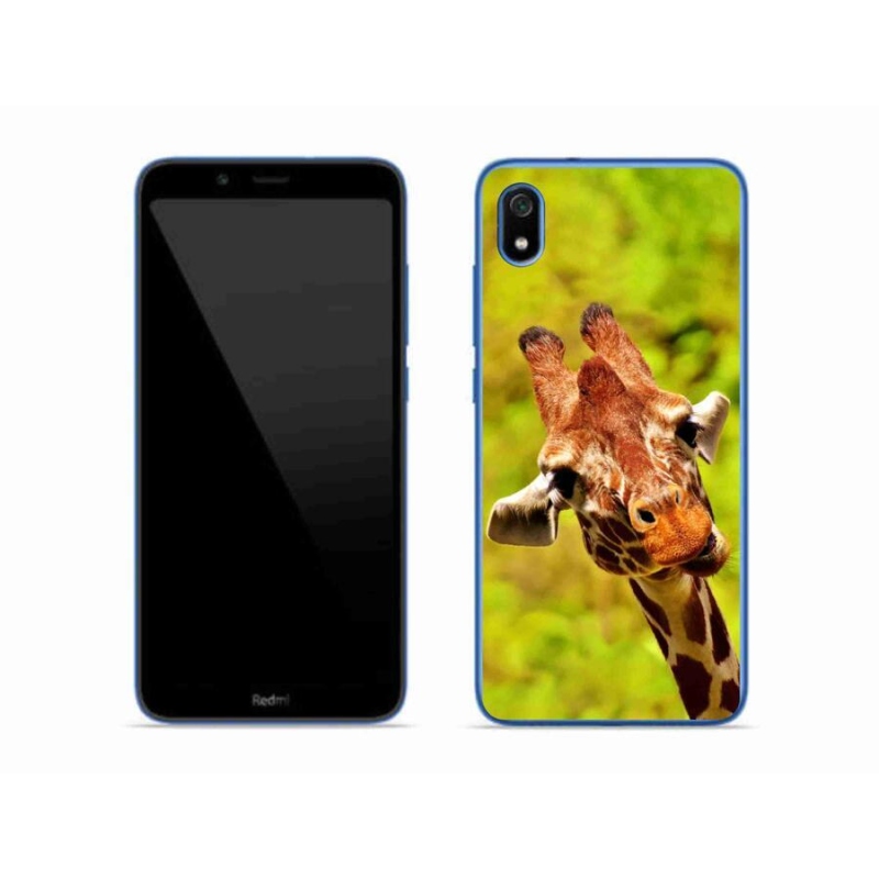 Gél borítás mmCase a Xiaomi Redmi 7A számára - zsiráf