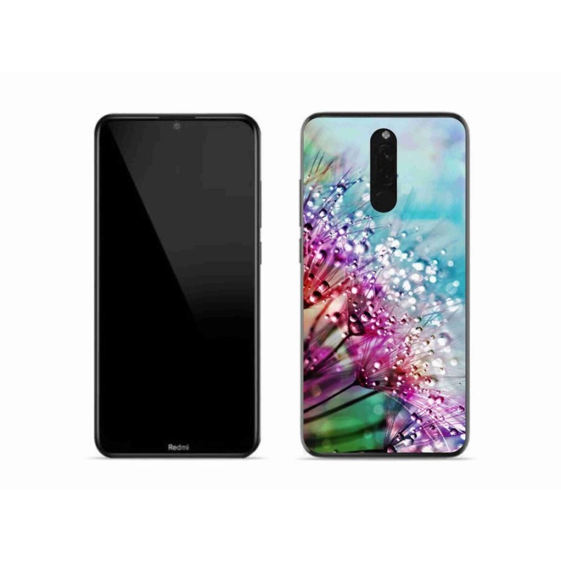 Gél borító mmCase a Xiaomi Redmi 8-hoz - színes virágok