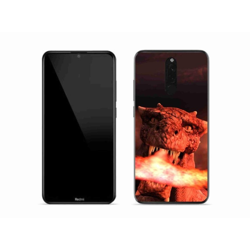 Gél borítás mmCase a Xiaomi Redmi 8-hoz - sárkány