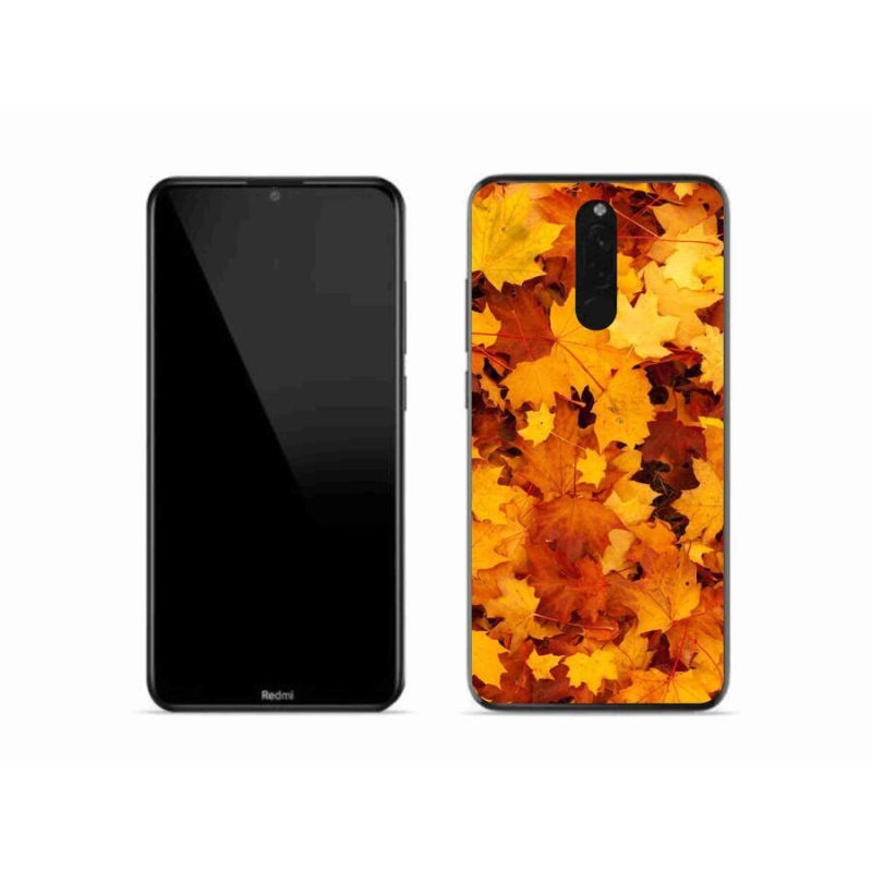 Gél borítás mmCase a Xiaomi Redmi 8-hoz - juharlevelek