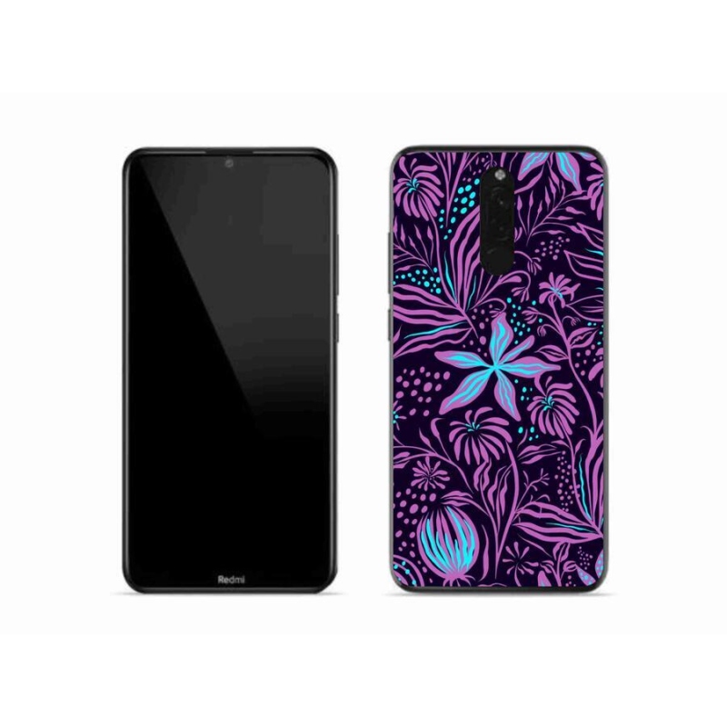 Gél borítás mmCase a Xiaomi Redmi 8 - virágok 2