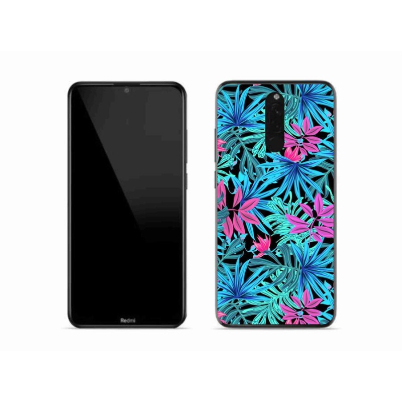 Gél borítás mmCase a Xiaomi Redmi 8-hoz - virágok 3