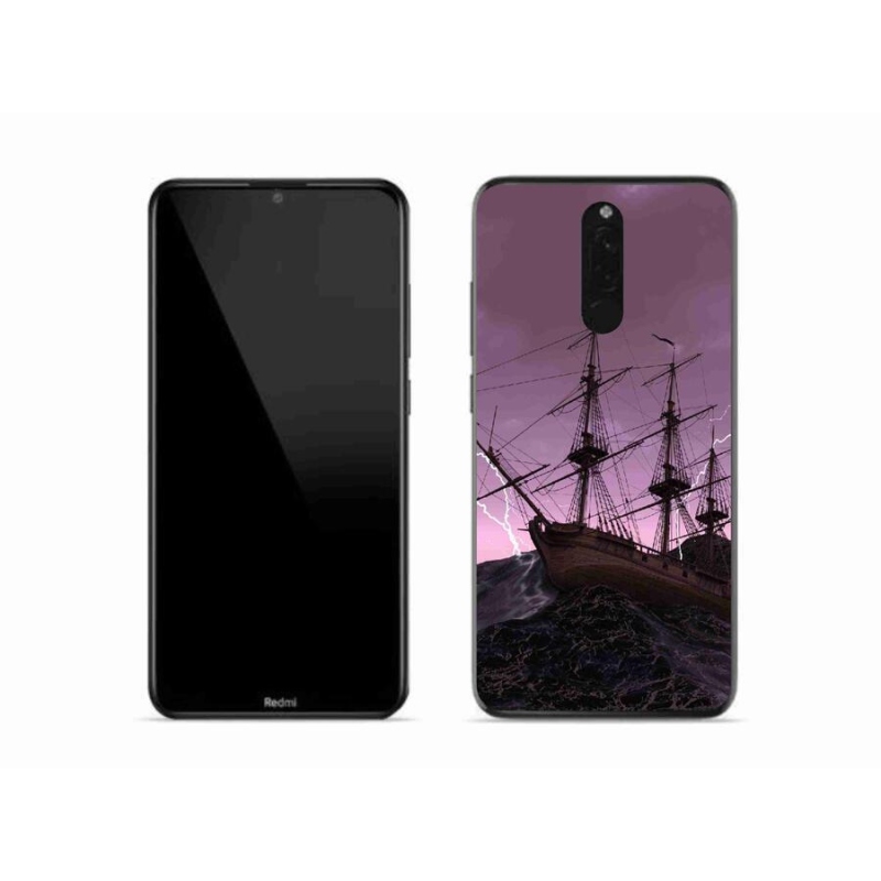 Gél borítás mmCase a Xiaomi Redmi 8-hoz - hajó a viharban