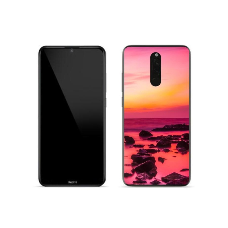 Gél borító mmCase a Xiaomi Redmi 8-hoz - tenger és ragyogás