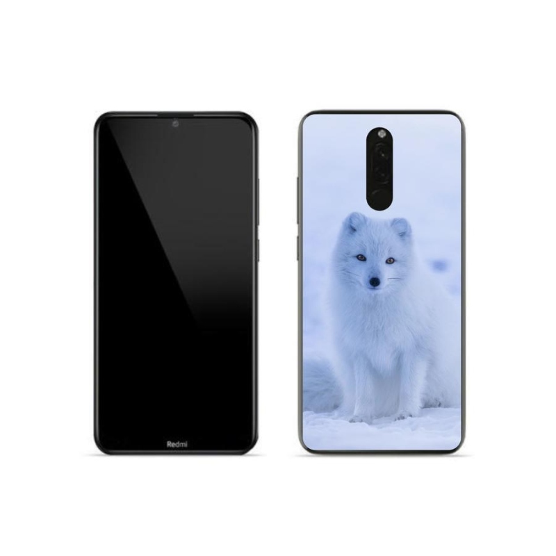 Gél borítás mmCase a Xiaomi Redmi 8-hoz - polár róka