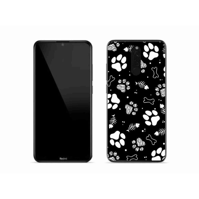 Gél borítás mmCase a Xiaomi Redmi 8-hoz - kutyamancsok