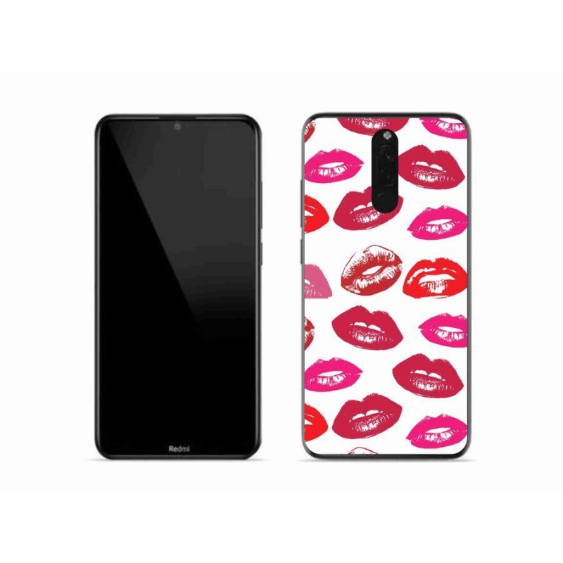 Gél borítás mmCase a Xiaomi Redmi 8-hoz - ajkak