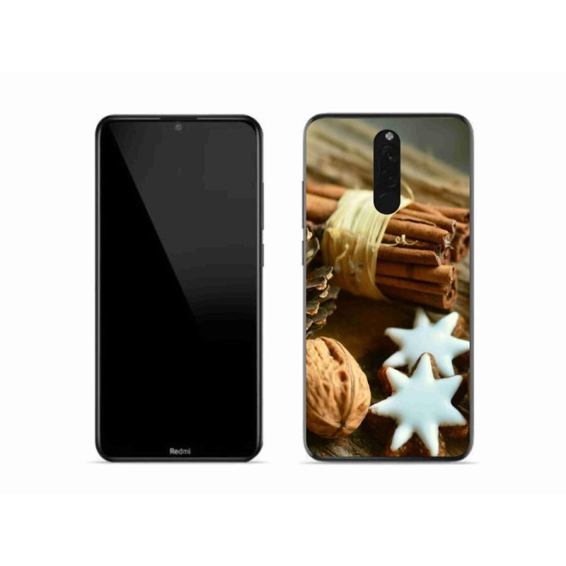 Gél borítás mmCase a Xiaomi Redmi 8-hoz - fahéj és mézeskalács