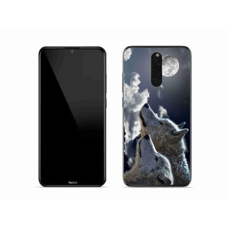 Gél borítás mmCase a Xiaomi Redmi 8-hoz - farkasok