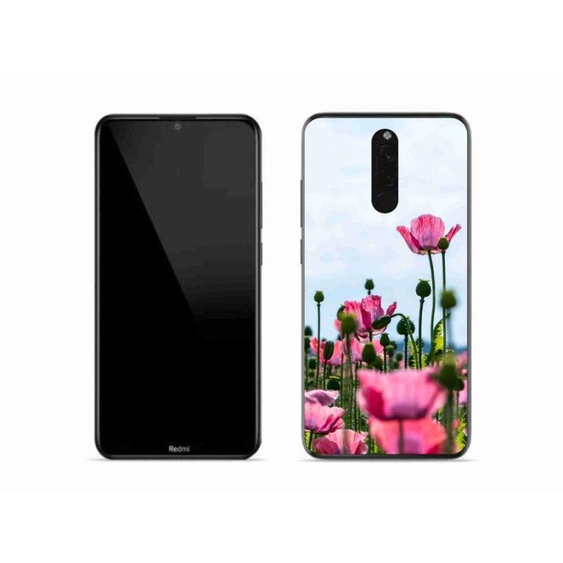 Gél borítás mmCase a Xiaomi Redmi 8-hoz - mákos