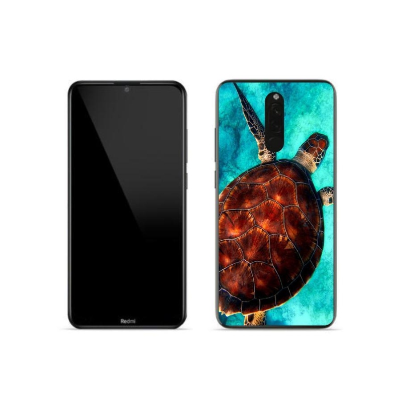 Gél borítás mmCase a Xiaomi Redmi 8-hoz - teknősbéka