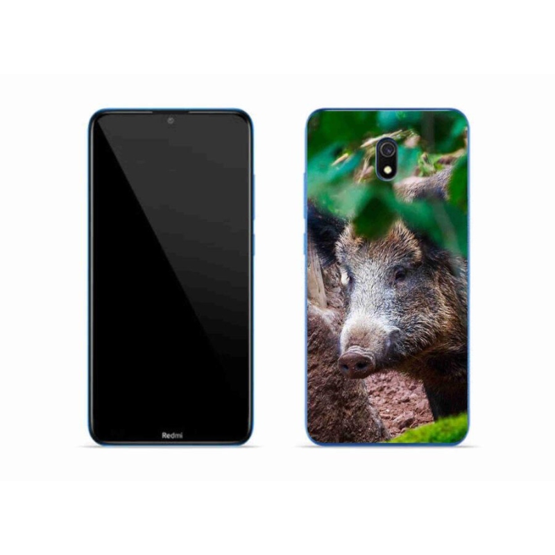 Gél borítás mmCase a Xiaomi Redmi 8A számára - vaddisznó