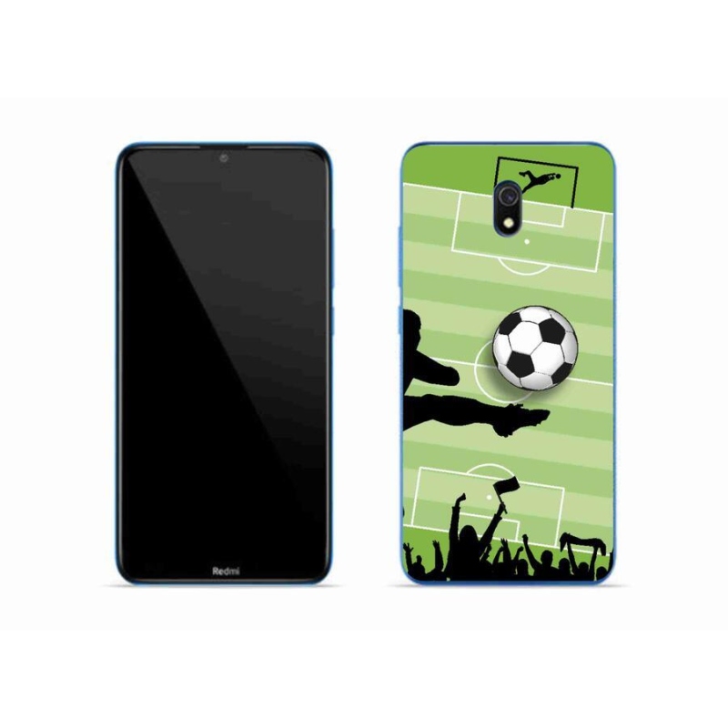 Gél borítás mmCase a Xiaomi Redmi 8A számára - futball 3