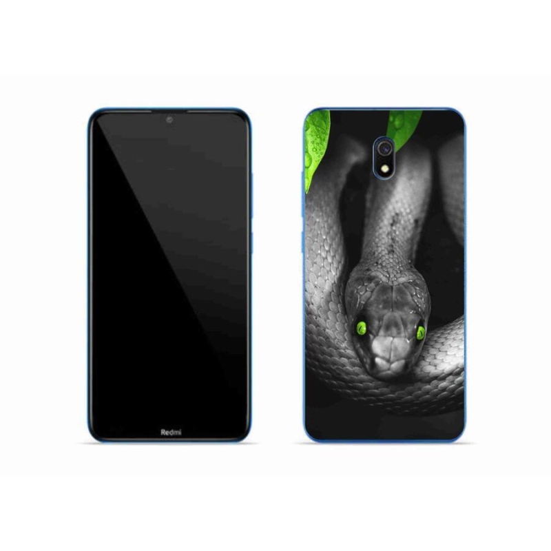 Gél borítás mmCase a Xiaomi Redmi 8A számára - kígyó