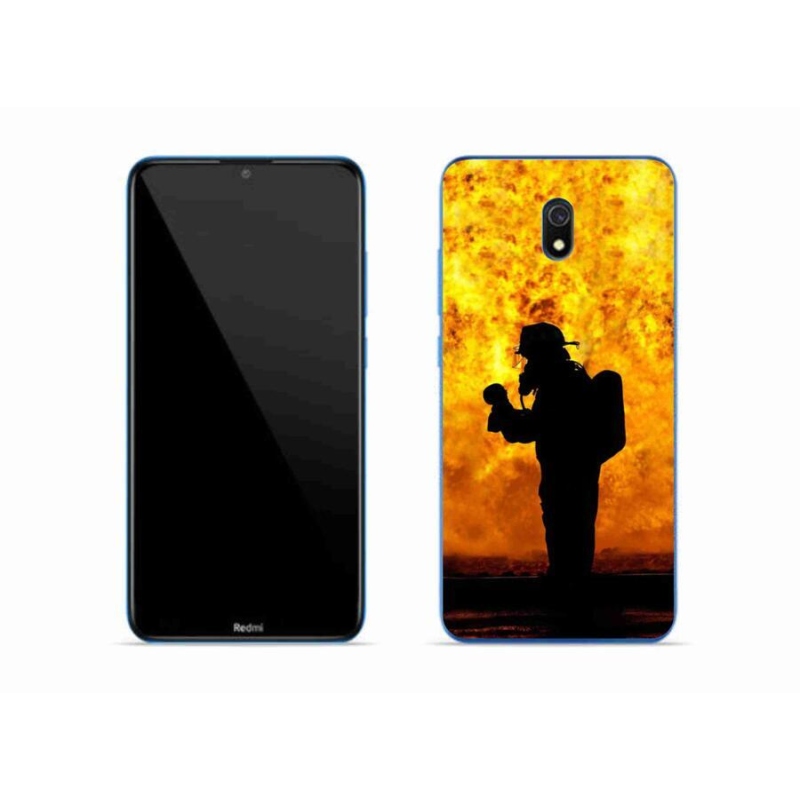 Gél borítás mmCase a Xiaomi Redmi 8A számára - tűzoltó