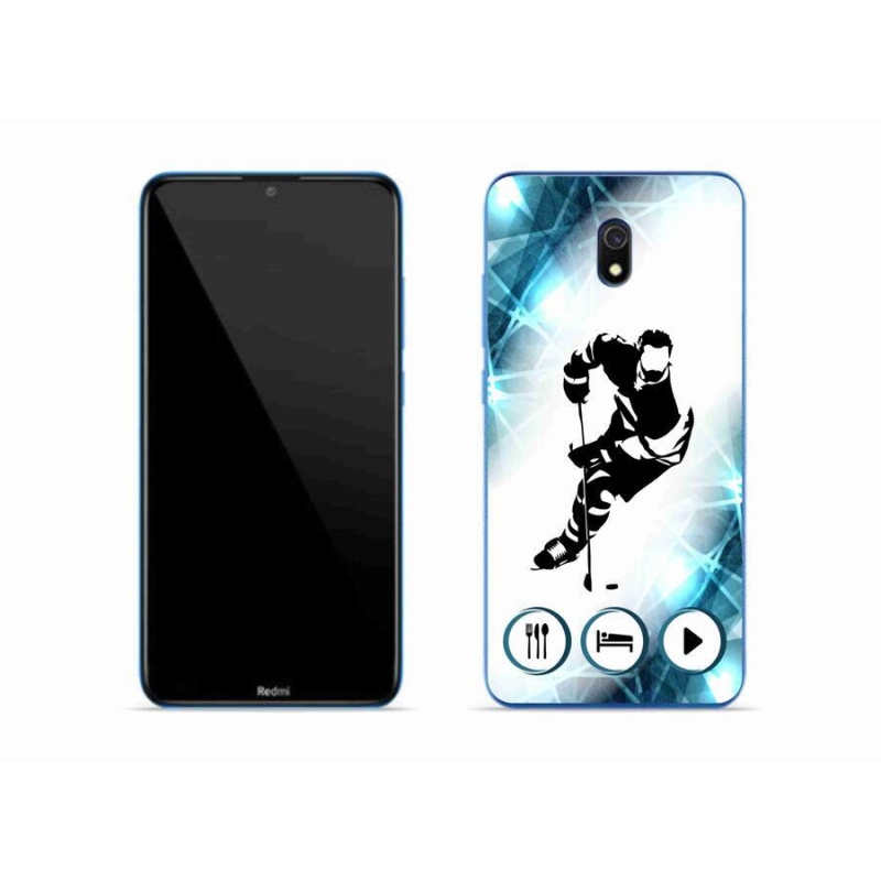 Gél borítás mmCase a Xiaomi Redmi 8A számára - hoki 1