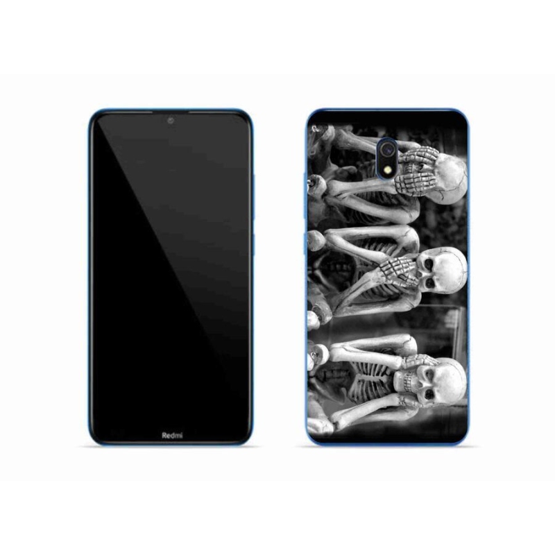 Gél borítás mmCase a Xiaomi Redmi 8A - csontvázakhoz