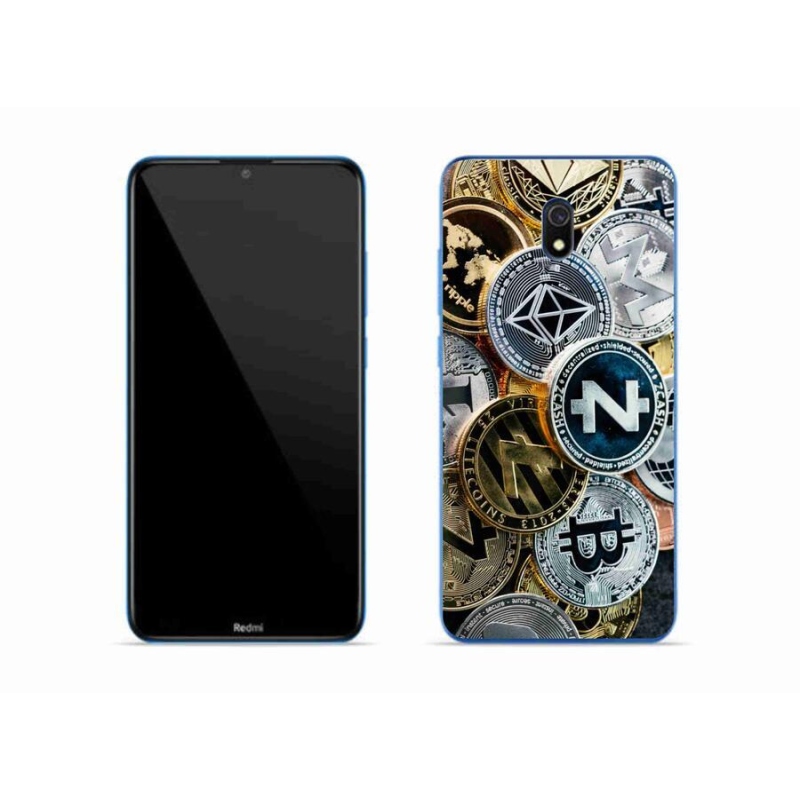 Gél borítás mmCase a Xiaomi Redmi 8A számára - kriptovaluták