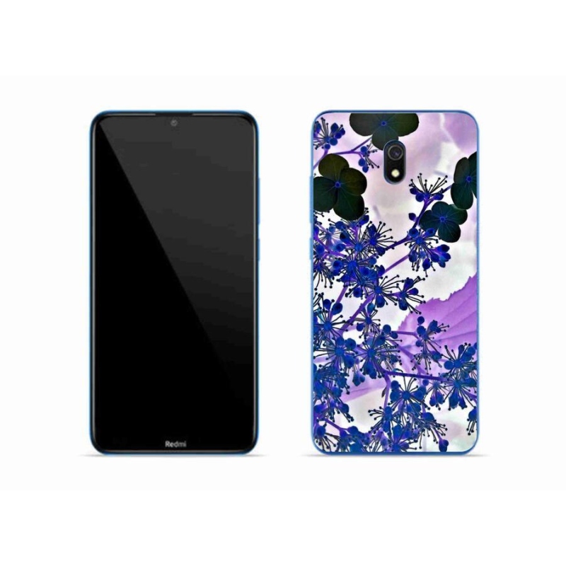 Gél borítás mmCase a Xiaomi Redmi 8A számára - hortenzia virág