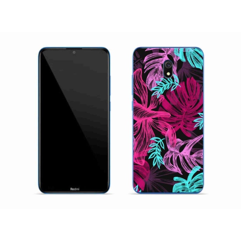 Gél borítás mmCase a Xiaomi Redmi 8A számára - virágok 1